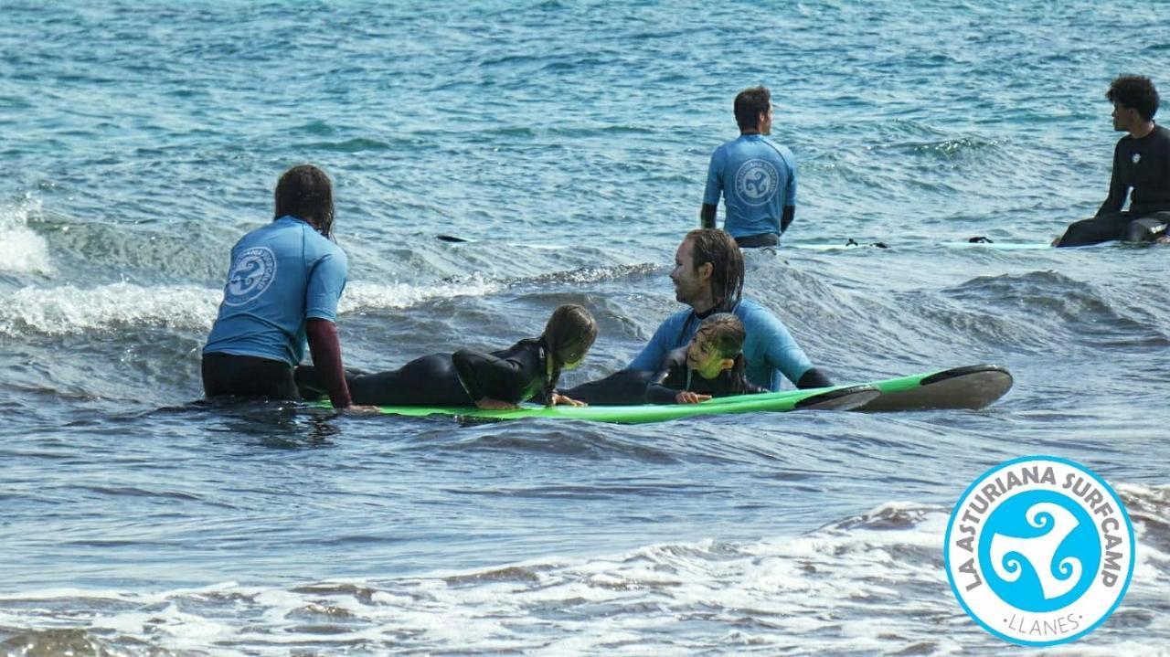 Llanes Surfcamp & Hostel Eksteriør bilde