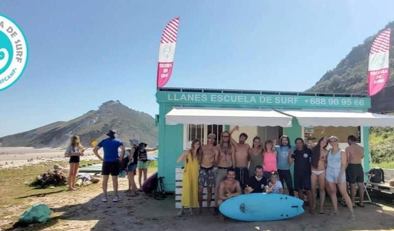 Llanes Surfcamp & Hostel Eksteriør bilde