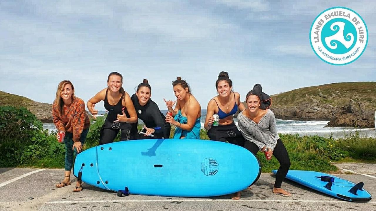 Llanes Surfcamp & Hostel Eksteriør bilde