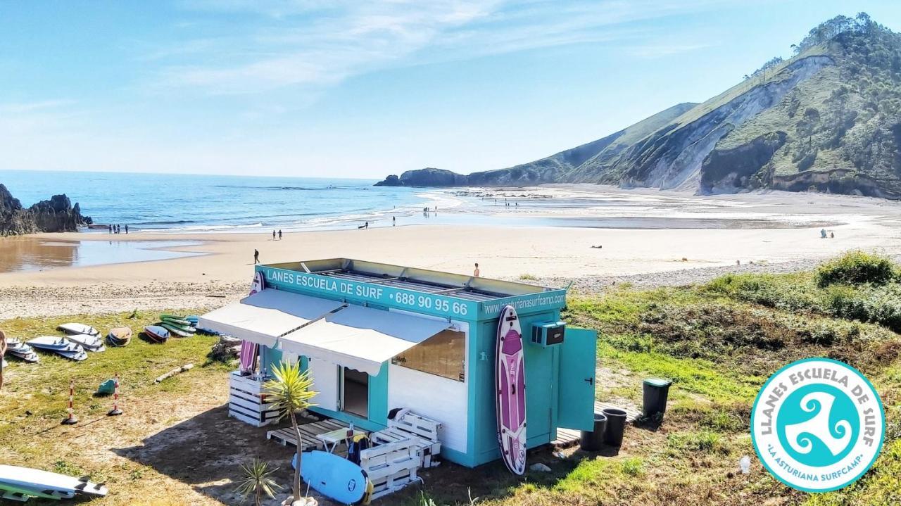 Llanes Surfcamp & Hostel Eksteriør bilde